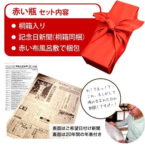 還暦祝い 記念日の新聞付き名入れ酒 日本酒 純米大吟醸酒 華一輪 720ml プレゼント 父 母 名入れ 60歳 父の日 退職祝い ギフト 還暦｜present｜02