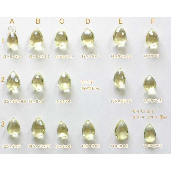 レモンクォーツ　K10　ゴールド　天然石　ペンダントトップ | ブランド登録なし | 01