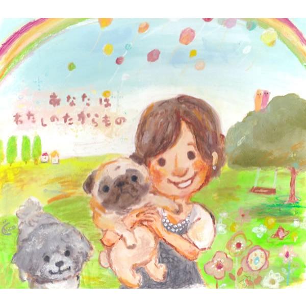 似顔絵 プレゼント 写真から 記念日 金婚式 結婚式 家族 結婚記念日