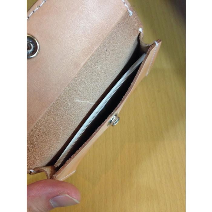 オリジナル名入れ名刺入れ (牛本革：レザー:レディース メンズ:名前入り刻印無料:ハンドメイド:皮:カード入れ:カードケース） |  | 04