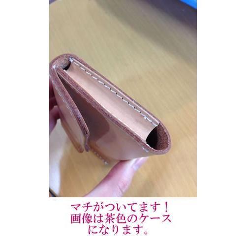 オリジナル名入れ名刺入れ（黒） (牛本革：レザー:レディース メンズ:名前入り刻印無料:ハンドメイド:皮:カード入れ:カードケース） |  | 03