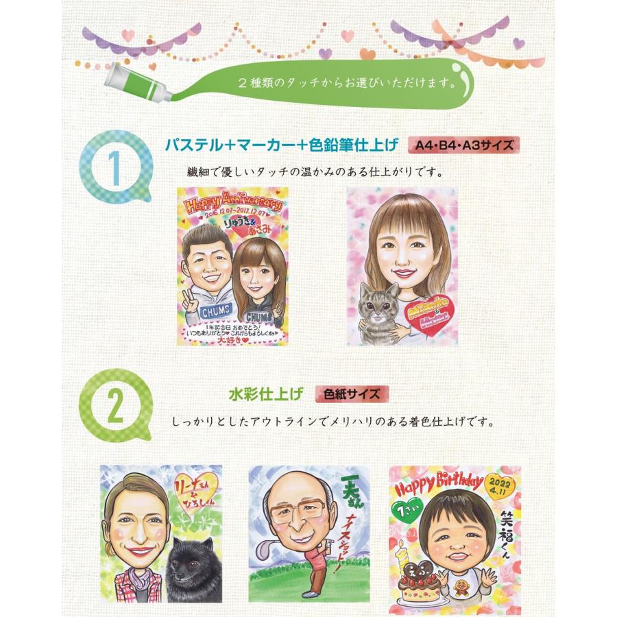 銀婚式 プレゼント 記念品 お祝い 似顔絵 贈り物 両親 親へ 金婚式