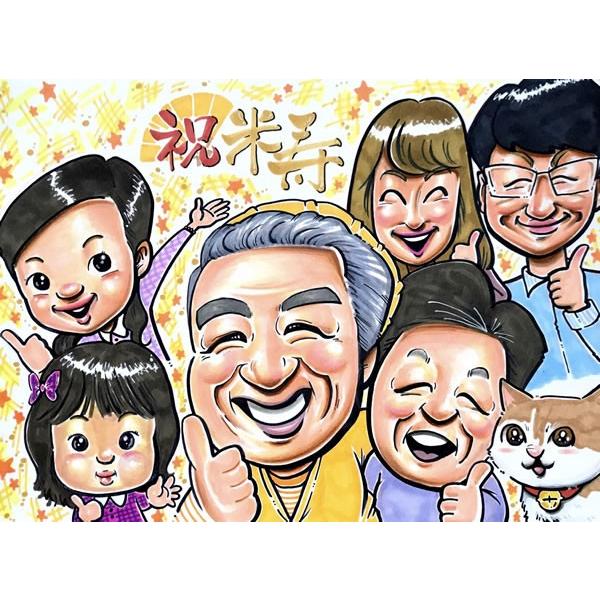 百寿 プレゼント 百寿祝い のお祝いの品 似顔絵 色紙 白寿 白寿のお祝い 傘寿 傘寿祝い 男性 女性 父 母 両親 米寿 似顔絵プレゼント メリースマイル 136 誕生日プレゼント ネット 通販 Yahoo ショッピング