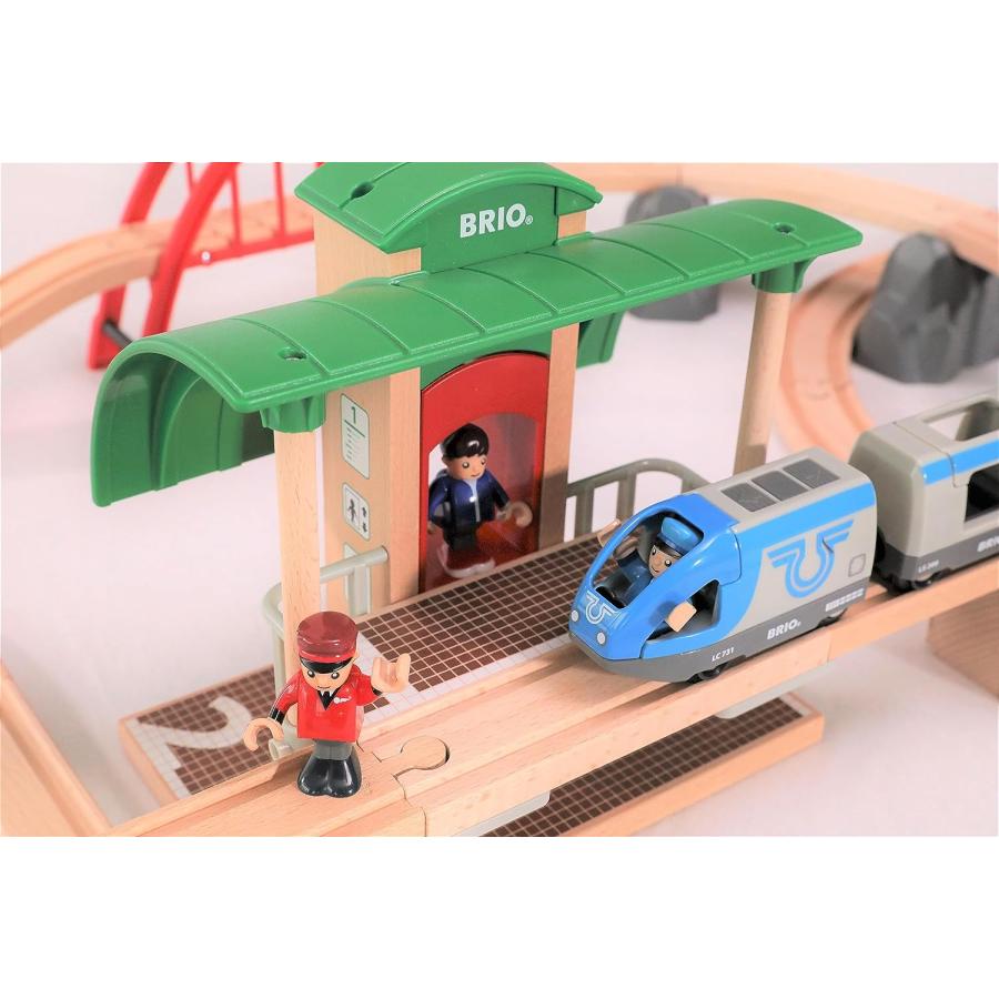 限定生産　BRIO（ブリオ） 2023年クリスマス限定レールセット 80000-138　送料無料　包装紙不可｜presentwalker-ystore｜04