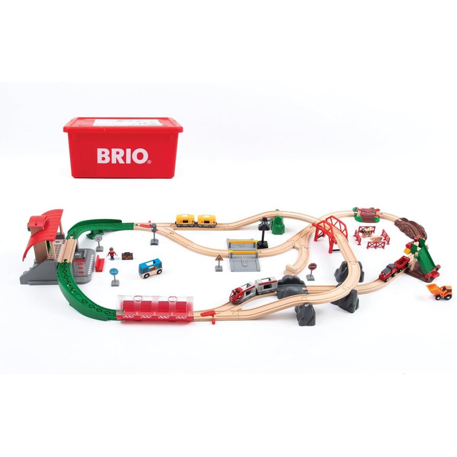 限定生産 BRIO ブリオ 2025年クリスマス限定レールセット80000-144 全 