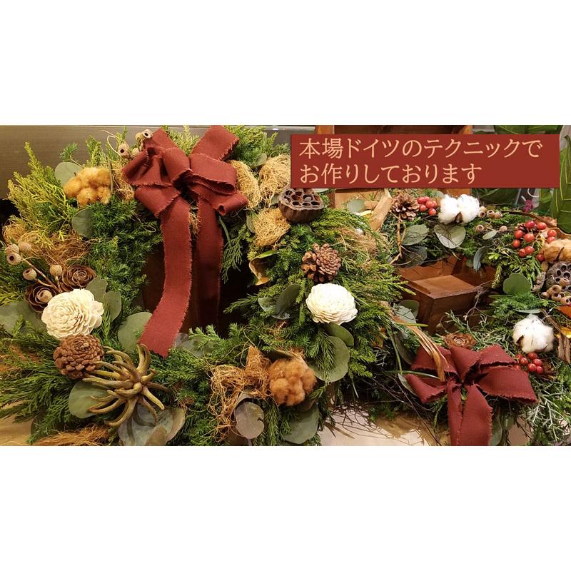 user_731e0831　クリスマスリース 50個セット　製作キット クリスマスリース 手作り 北欧 ナチュラル led 玄関 おしゃれ