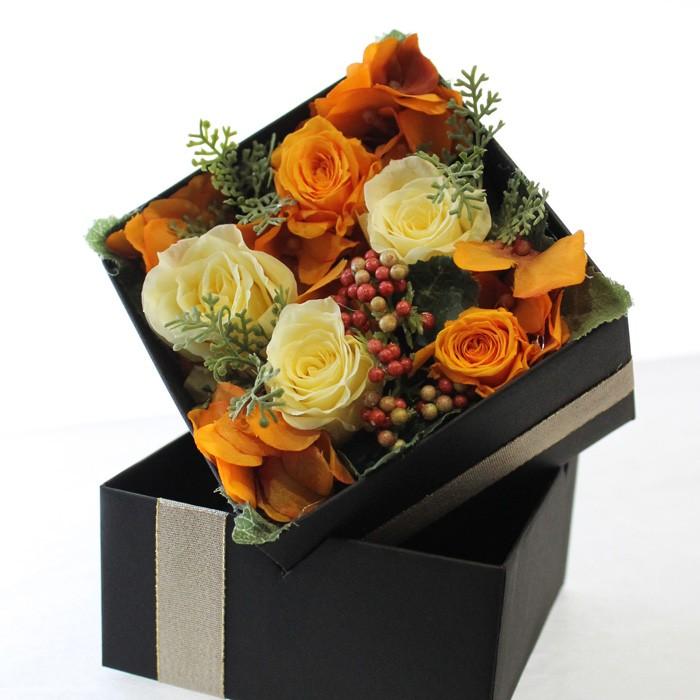プリザーブドフラワー 誕生日プレゼント 女性 花 ギフトボックス