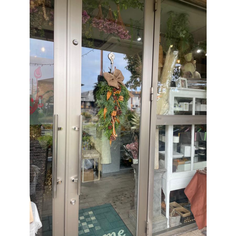 スワッグ 秋 飾り方 お祝い ドライフラワー おしゃれ スワッグとは