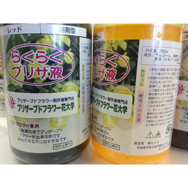 らくらくプリザ液1000cc Prs Raku1000 プリザーブドフラワー花大学 通販 Yahoo ショッピング