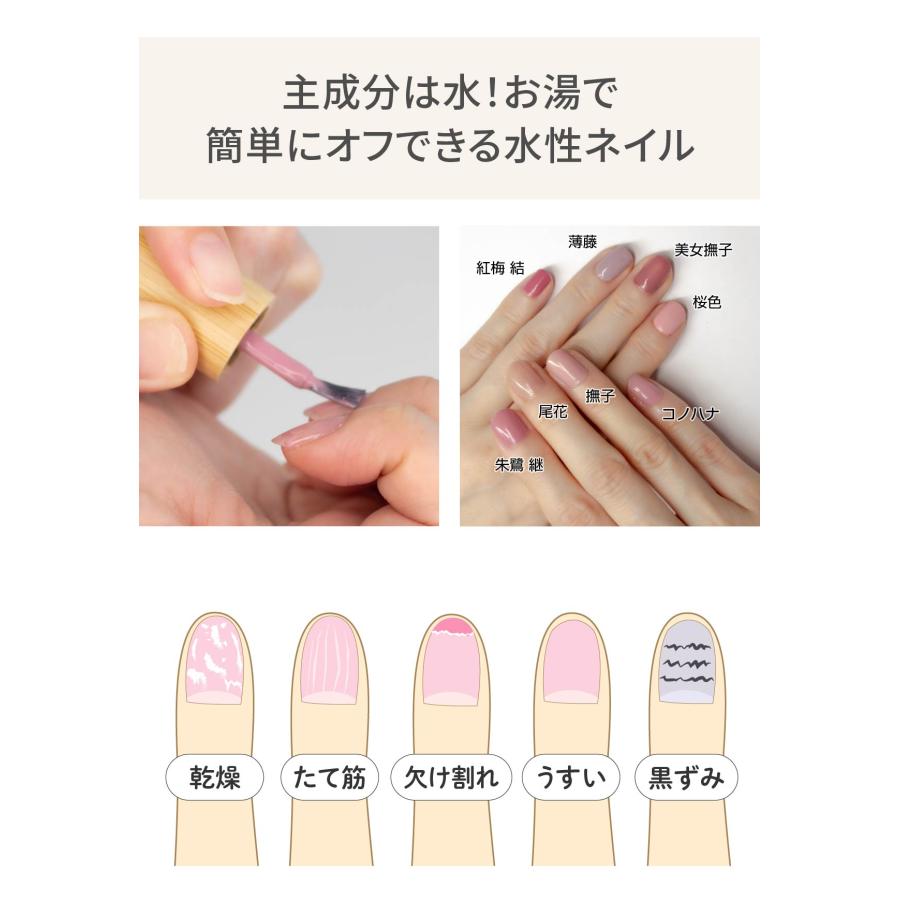 水性ネイル 医療用 ネイル ANDIZUMO 爪 保護 水性 変色 マニキュア