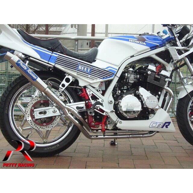 プリティー HONDA CBR400F 『爆』 45π アルミサイレンサー プリティー HONDA CBR400F 『爆』 45π アルミサイレンサー