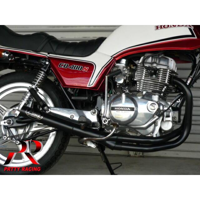 HONDA CB250TCB400T ホーク2 【響】 サイドクロス管 二重加工 マフラー
