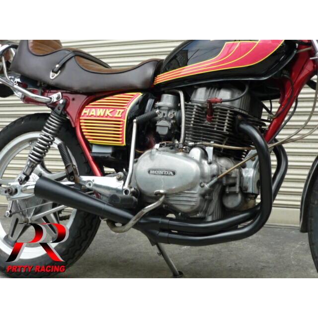 プリティー HONDA CB250TCB400T ホーク2 【極】 サイドクロスメガホン
