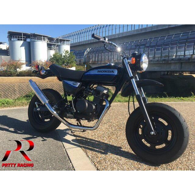 HONDA エイプ50 APE PRETTY管 タイプ3 メッキ マフラー PRETTY