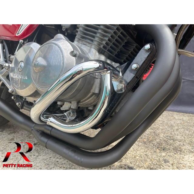 CB750F エンジンガード&ステップ付き HONDA CB750F RC04 エンジンガード メッキ : PRETTYRACING Yahoo