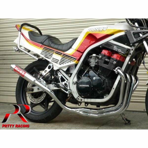 プリティ― HONDA CBR400F 紀の国屋 45π 分割式 4-2-1管 メッキ