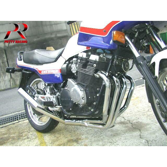 プリティー HONDA CBX400F/550F 兼用 70π ショート管 メッキ マフラー