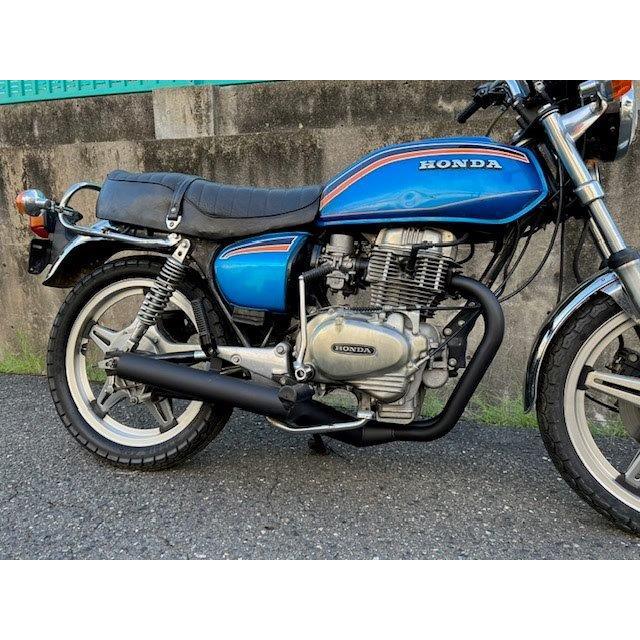 プリティ― HONDA ホーク2 【角管】黒 マフラー : PRETTYRACING Yahoo