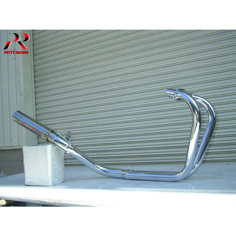 プリティー HONDA CB250N CB400N ホーク3 2-1管 50.8π ALサイレンサー