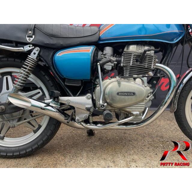 プリティ― HONDA ホーク3 手曲げ薄型ブレイド管 ハスカットタイプ