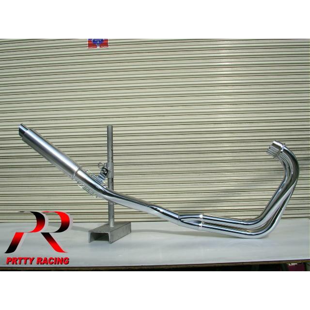 ジェイド250 プリティレーシング マフラー(4-1管)50.8パイ プリティー HONDA ジェード250 JADE 4-1管 50.8π ALサイレンサー