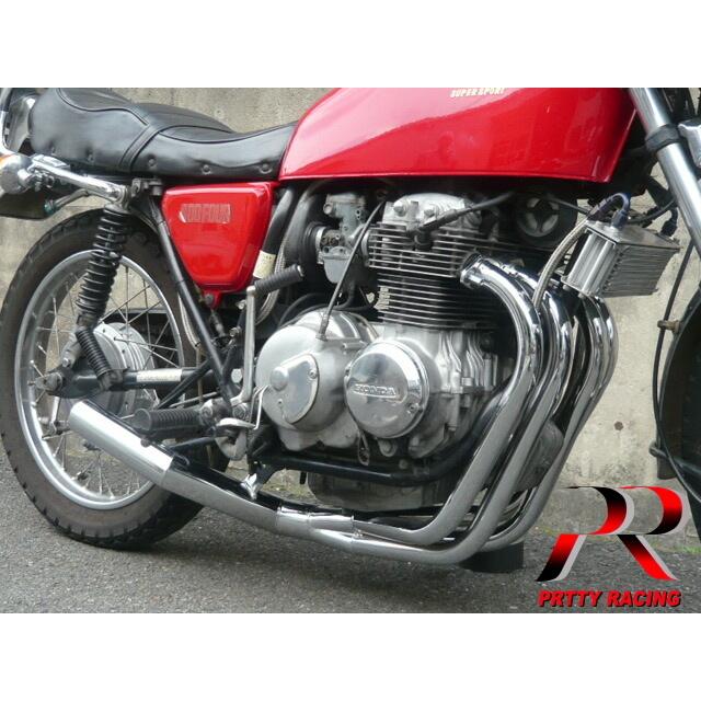 プリティー HONDA CB400FOUR NC36 ショート管 70π マフラー プリティー HONDA CB400FOUR NC36 ショート管 70π マフラー