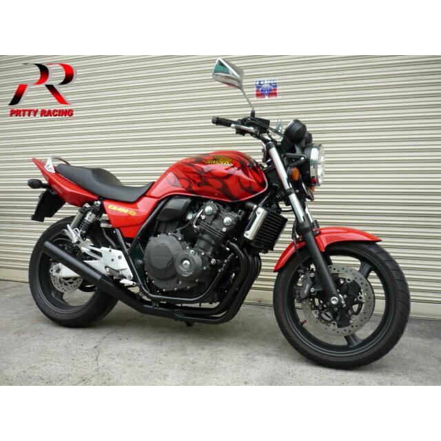 プリティー HONDA CB400SF REVO NC42 ショート管 70π マフラー プリティー HONDA CB400SF REVO NC42 ショート管 70π マフラー