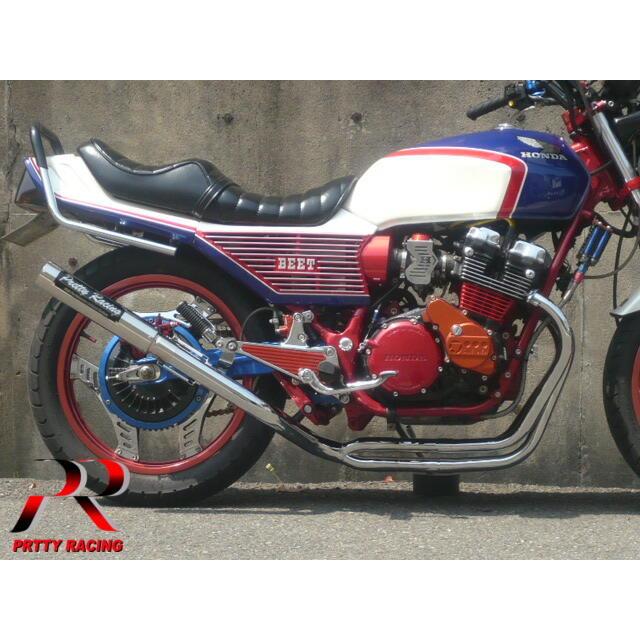 プリティー HONDA CBX550F 流タイプ2 PRETTY管 マフラー｜pretty-racing｜02