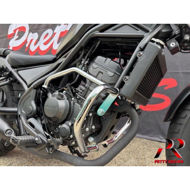 HONDA レブル250 MC49 エンジンガード メッキ : PRETTYRACING Yahoo