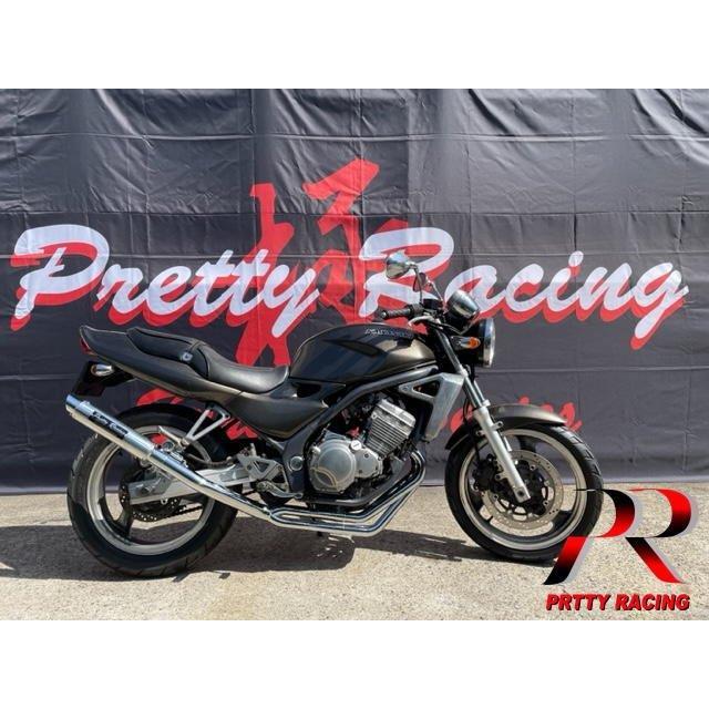 Pretty Racing 　フルエキマフラー　バリオスⅠ用 プリティー KAWASAKI バリオス1 50.8π 【流タイプ3】 PRETTY管