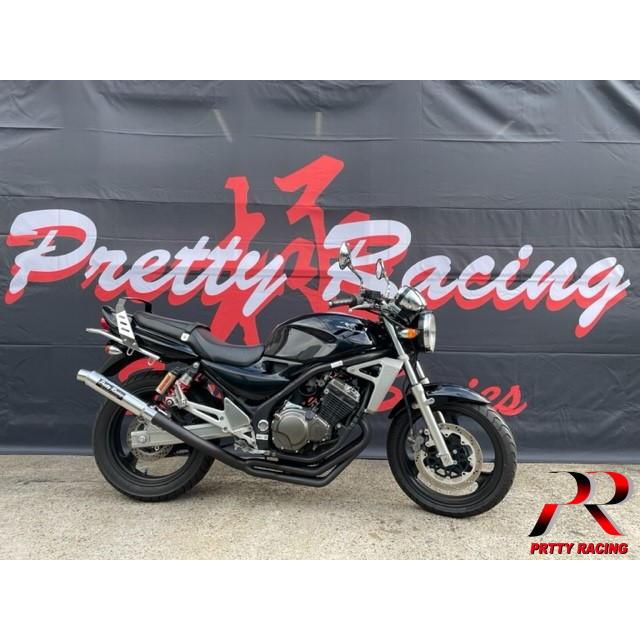 プリティー KAWASAKI バリオス2 50.8π 【流タイプ1】黒 PRETTY管