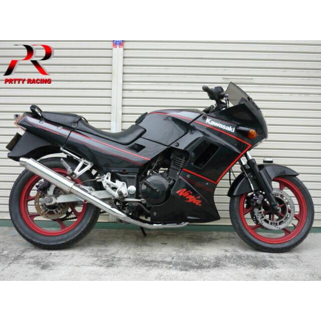 プリティ― KAWASAKI GPX250R-2 2-1管 50.8π ALサイレンサー マフラー