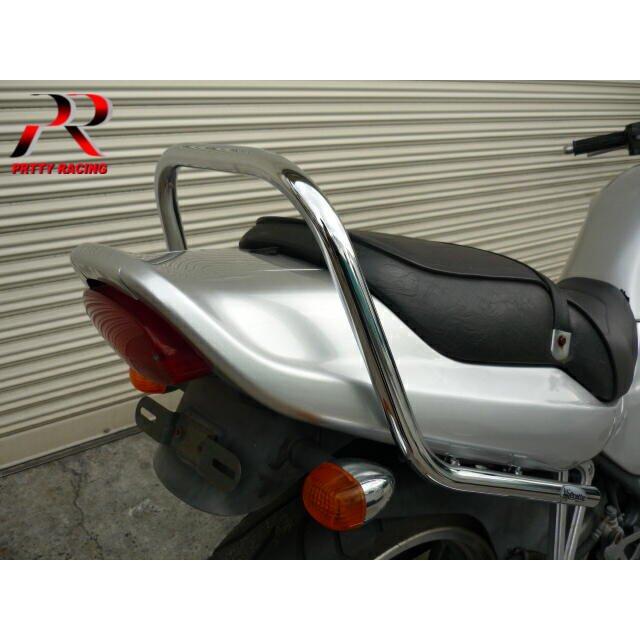 HONDA JADE ジェード PRETTY製 極太メッキタンデムバー : PRETTYRACING