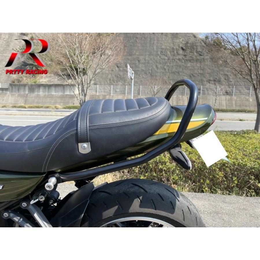 KAWASAKI Z900RS 2018年〜 Z2タイプ タンデムバー グリップバー 黒