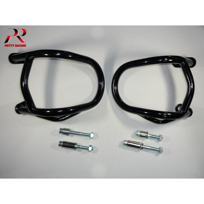 KAWASAKI ゼファー400/χ エンジンガード 黒 : PRETTYRACING Yahoo