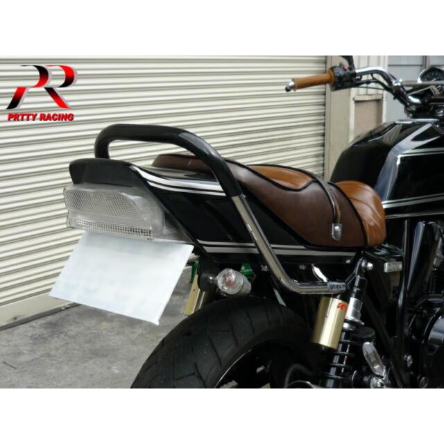 KAWASAKI ZRX400 PRETTY製 極太ゴム巻きタンデムバー KAWASAKI ZRX400 PRETTY製 極太ゴム巻きタンデムバー