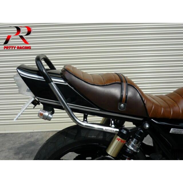 KAWASAKI ZRX400 PRETTY製 極太ゴム巻きタンデムバー KAWASAKI ZRX400 PRETTY製 極太ゴム巻きタンデムバー