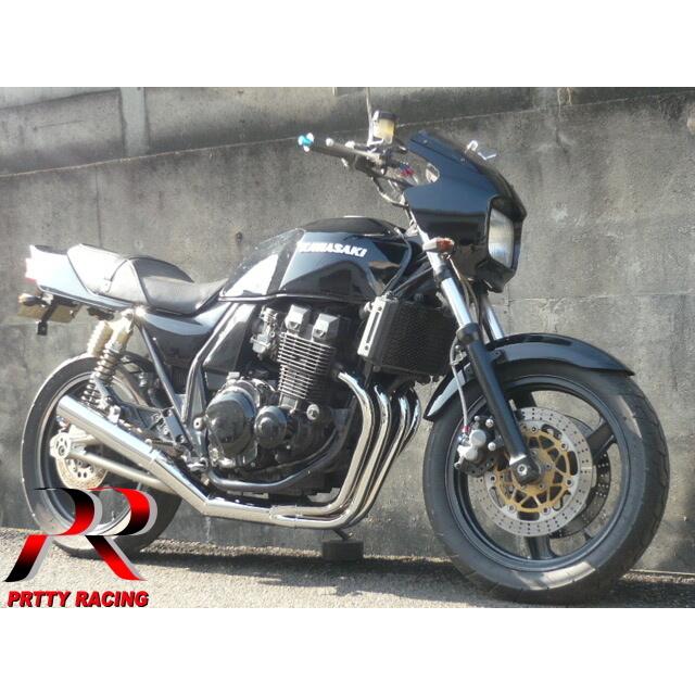 プリティー KAWASAKI ZRX400/2 〜97 ショート管 70π マフラー プリティー KAWASAKI ZRX400/2 〜97 ショート管 70π マフラー