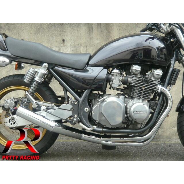 PRETTYRACING SPIDER KAWASAKI ゼファー750 ショート管 70π