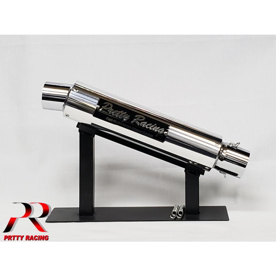 感謝セール！PRETTYRACING製 50.8π アルミサイレンサー タイプ1