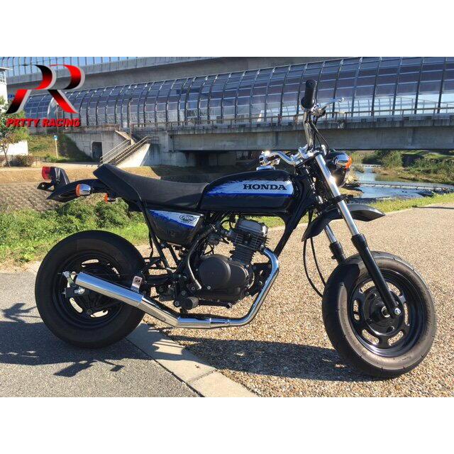 感謝セール！プリティ― HONDA エイプ50 APE ショート管 メッキ