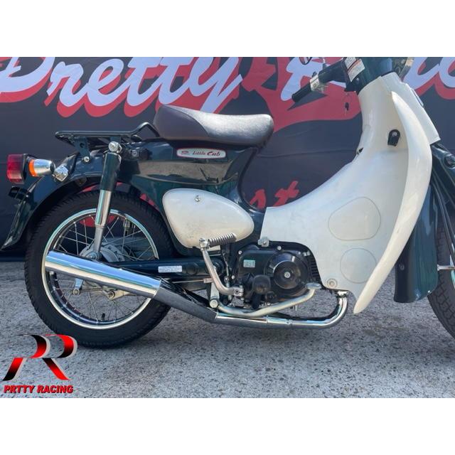 HONDA 低走行‼️リトルカブ整備済み‼️タイヤ前後新品‼️ゴリラ用ショートマフラー、バッテリー新品‼️ pretty-racing_honda-mnkey-m-s-c