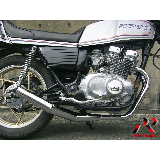 gsx250e ザリ用爆吸管メッキ gsx250e ザリ用爆吸管メッキ GX250用 爆吸