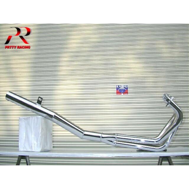 プリティー SUZUKI バンディット250 GJ77A ショート管 70π メッキ