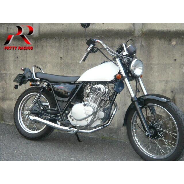 プリティ― SUZUKI グラストラッカー 04〜 スラッシュ管 50π メッキ