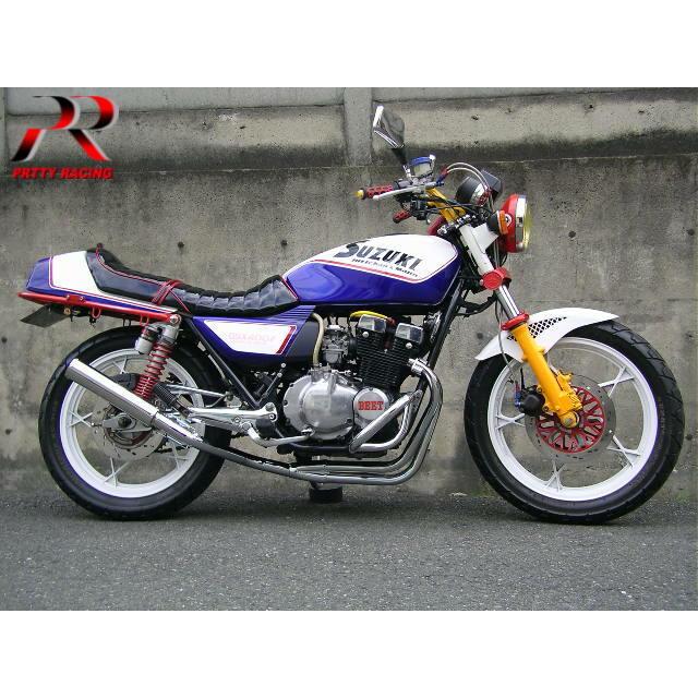 プリティー SUZUKI GSX400F 4-1管 50.8π ALサイレンサー タイプ2
