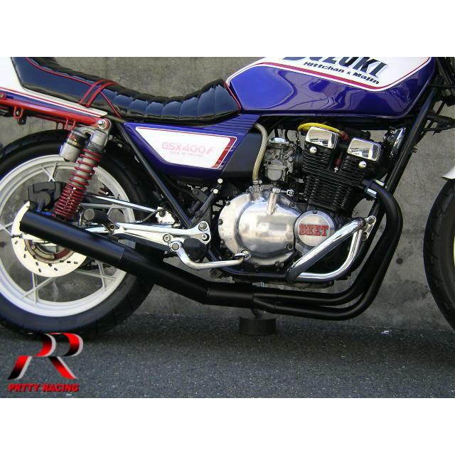 gsx400fs用　4-2-1 メーカー不明マフラー gsx400fs用4-2-1 メーカー不明マフラー