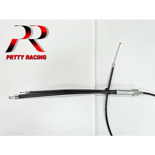 国内産 SUZUKI GT380 前期 チョークワイヤー 黒 STD : PRETTYRACING