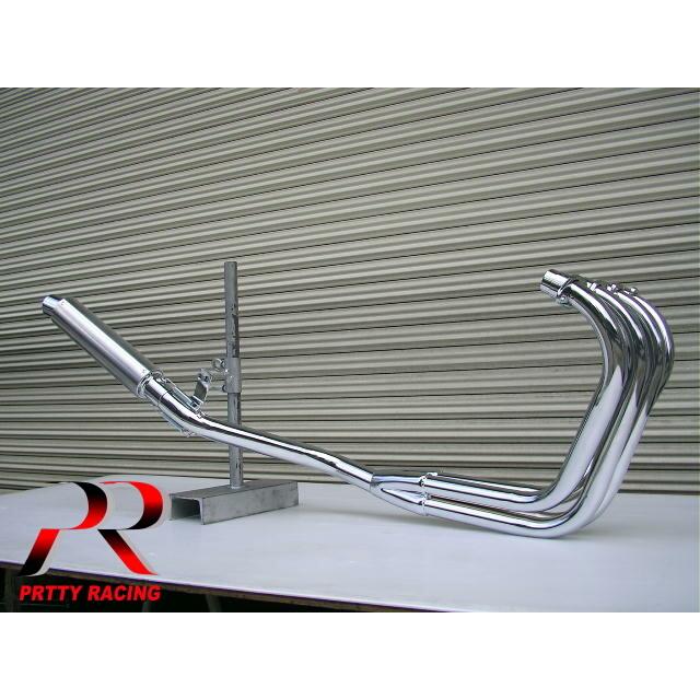 GSX400 インパルス　集合管　マフラー プリティ― SUZUKI GSX400 インパルス 【4-1管】 50.8π アルミ