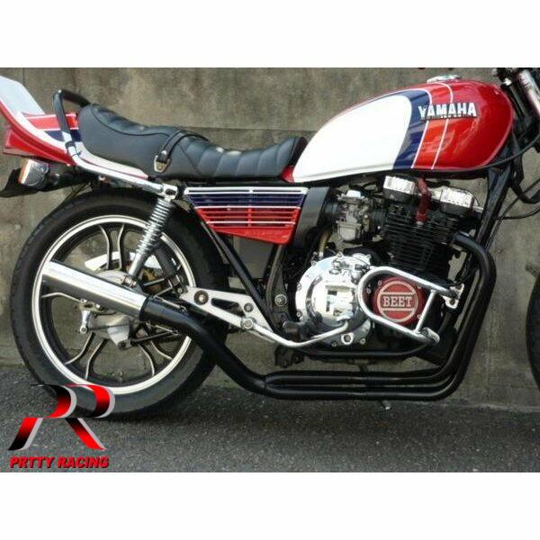 プリティー YAMAHA XJ400E/D 50.8 ガニマタ PRETTY管 マフラー